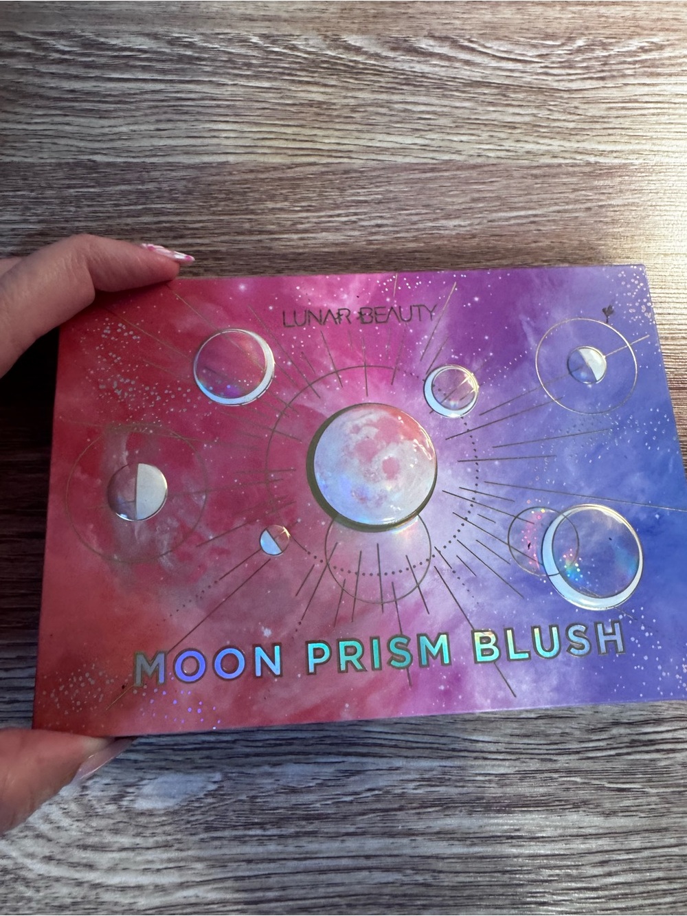 Lunar Beauty Moon Prism Blush Palette - Pink & Purple
